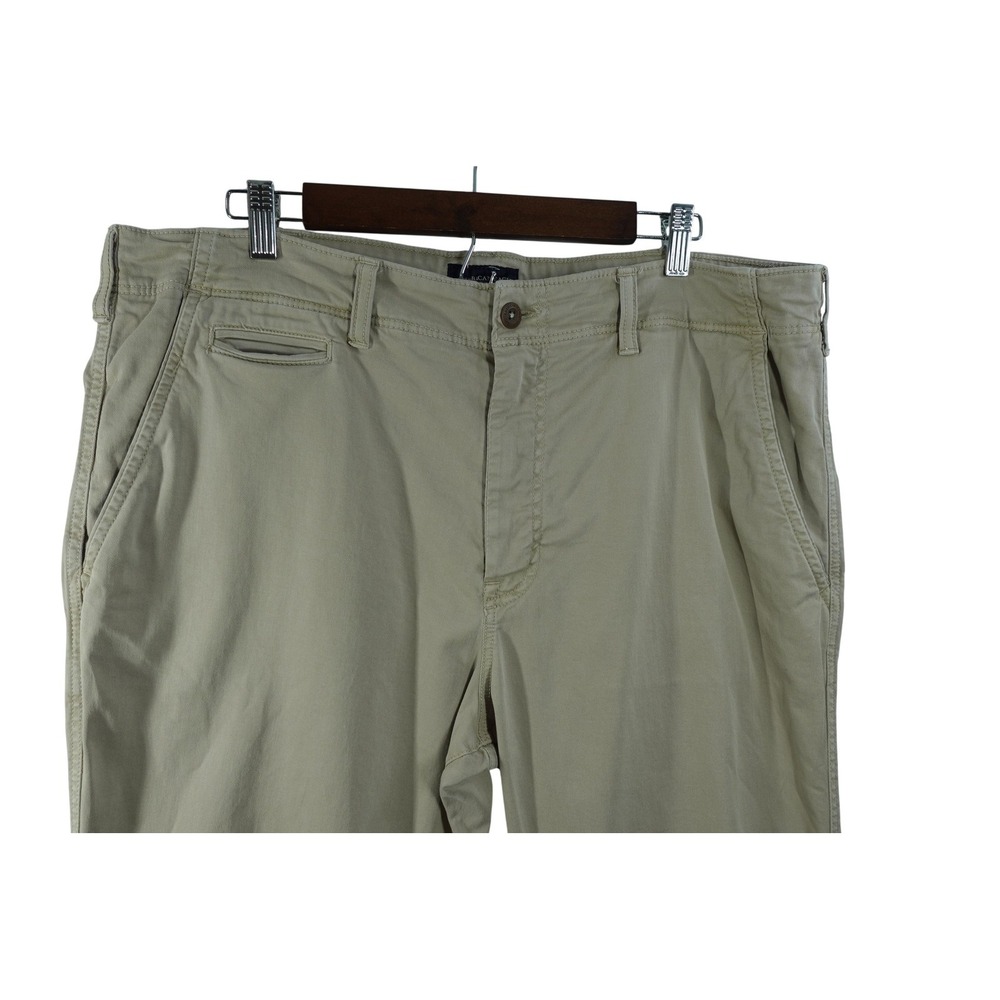 American Eagle Pants Mens 38x30 Beige Extreme Flex Relaxed Straight Chino